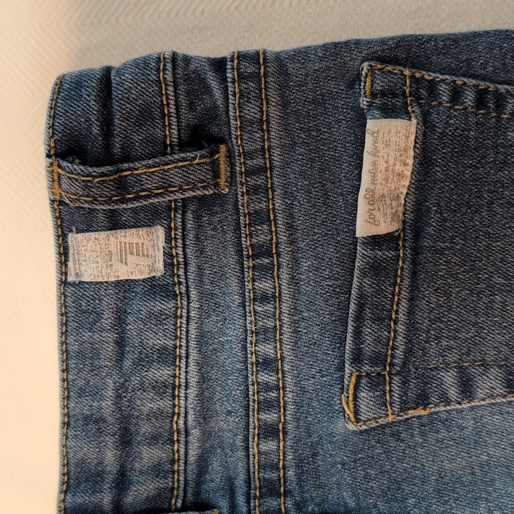 7 for all mankind denim skinny jeans with adjustable waist 3T toddler girls - Picture 7 of 9